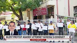 Opposition Leader Sajith claims govt behind protests near AG's Department (English)