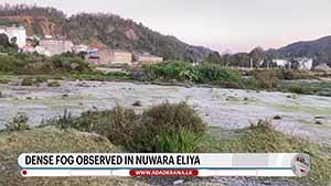 Cold weather felt across Sri Lanka; Dense fog observed in Nuwara Eliya (English)