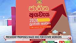 Govt signs agreement with plantation companies to increase estate workers' daily wage (English)