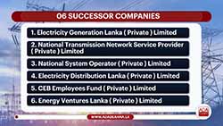 CEB officially dissolved Six successor companies take over operations effective today (English)