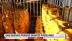 Public reports shortage of LP gas cylinders despite price increase (English)