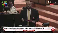 Opposition requests for an all-party conference to discuss current economic concerns (English)