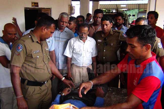 හලාවත ප්‍රාදේශීය සභාව තුළ සේවකයෙකු ගෙළ වැළලා ගනියි