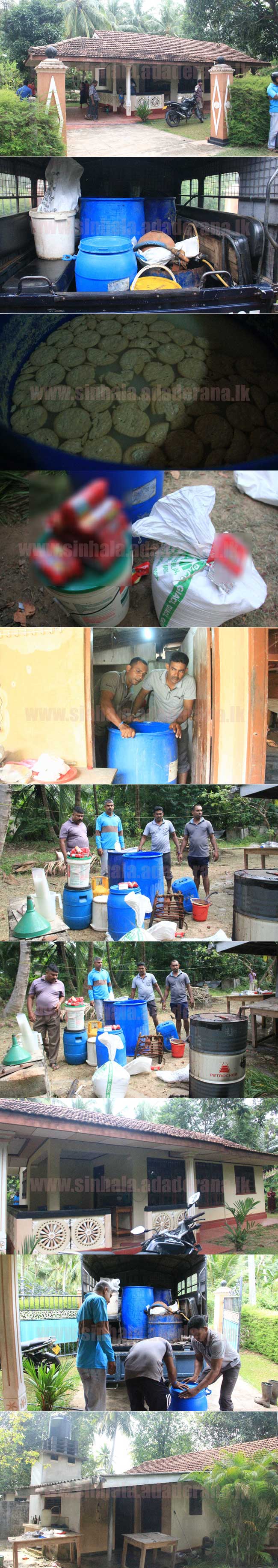 කසිප්පු පෙරුම්පොලක් මාරවිල පොලීසිය වටලයි