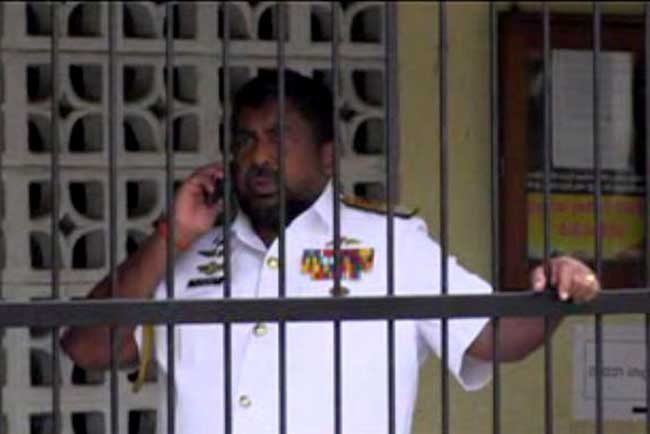 අද්මිරාල් රවීන්ද්‍ර විජේගුණරත්න රක්ෂිත බන්ධනාගාරයට