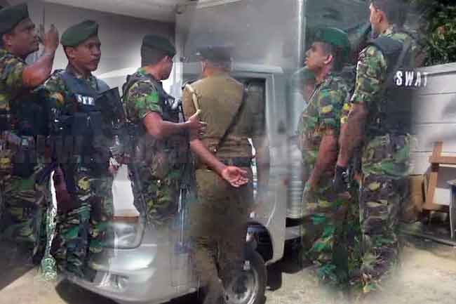 කොළඹට ඇතුළු වු බවට සැක සහිත ලොරි රථයක් හා වෑන් රථයක් ගැන අවදානයෙන්