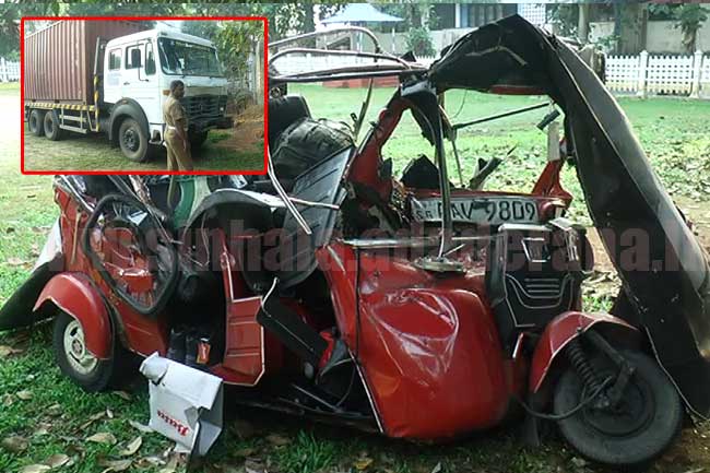 වරකාපොළ රිය අනතුරකින් ගුවන් හමුදාවේ 4ක් මරුට