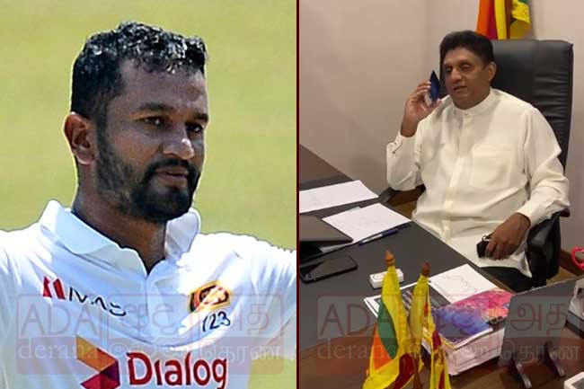  ශ්‍රී ලංකා ක්‍රිකට් නායකයාට විපක්ෂ නායකගෙන් දුරකථන ඇමතුමක්