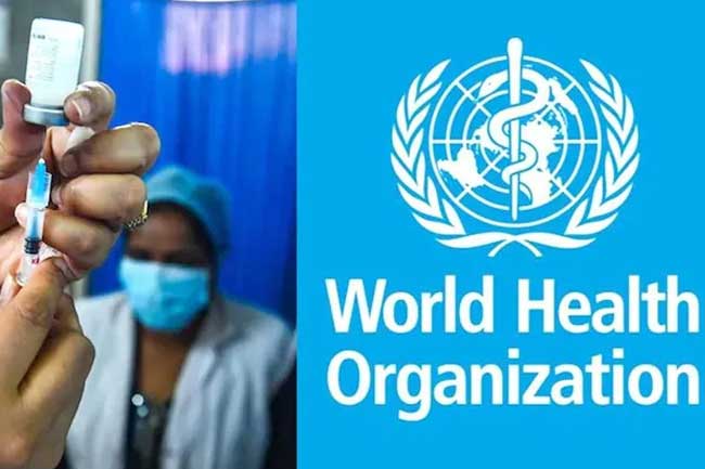 කොවිඩ් එන්නත් ගැන ලෝක සෞඛ්‍ය සංවිධානයෙන් සහතිකයක්