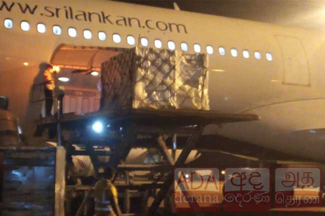 එන්නත් මාත්‍රා ලක්ෂ 10ක් දිවයිනට