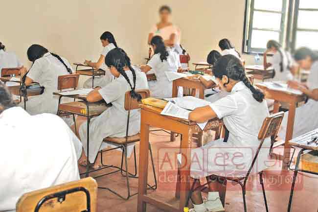 ශිෂ්‍යත්වය, උසස් පෙළ සහ සාමාන්‍ය පෙළ ප්‍රශ්න පත්‍ර සැකසීමේ වෙනසක්