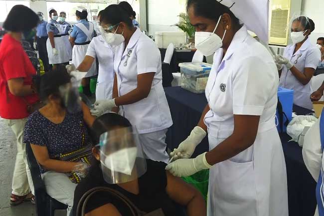 අද එන්නත් ලබාදෙන ස්ථාන