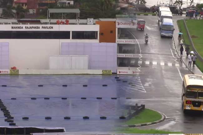 ගාල්ල ට වැස්ස - කාසියේ වාසිය උරගා බැලීම ප්‍රමාද වෙයි