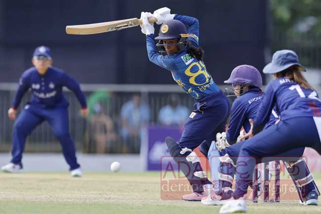 ශ්‍රී ලංකා කාන්තා ක්‍රිකට් කණ්ඩායමට තවත් ජයක්