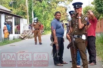 අම්බලන්ගොඩත් වෙඩිතැබීමක්