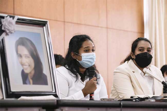 ඇය ආදරය කළ ජපානය ඇයගේ ජීවිතය නැති කළා - සඳමාලිගේ සහෝදරිය