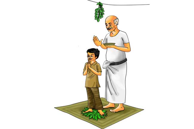 හිසතෙල් ගෑමේ නැකත අද පෙරවරුවේ