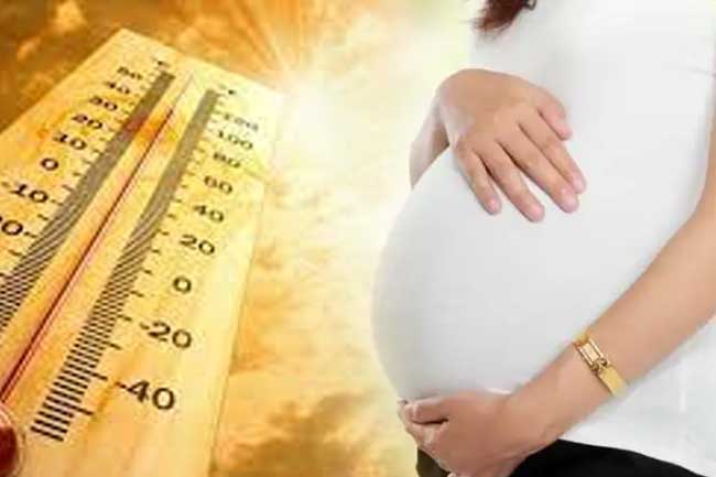 අධික උණුසුම ගැබිනි මව්වරුන්ට බලපාන අයුරු