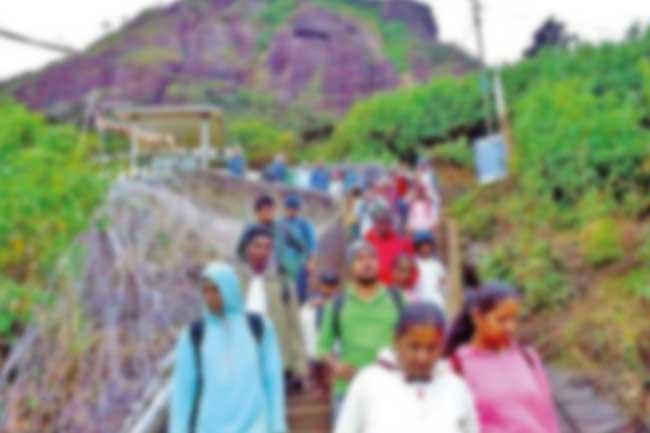 ශ්‍රී පාද වන්දනාකරුවෙක් හදිසියේ මියයයි