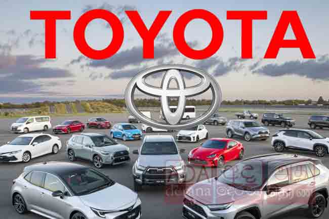 ටොයෝටා සමාගමෙන් සුබ පණිවුඩයක්