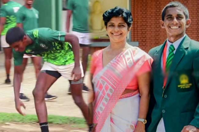 අම්මා වෙනුවෙන් රන්දිමාල් අවසන් ගෞරව පුද කළ අයුරු