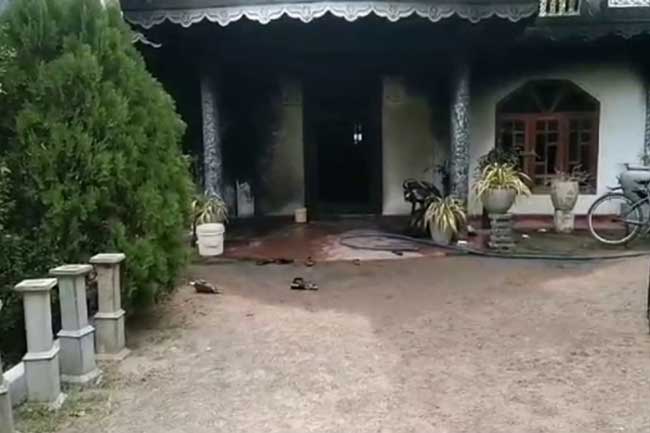 උපන්දින සාදයකට තැබූ ගින්නකින් තරුණියක් මියයයි