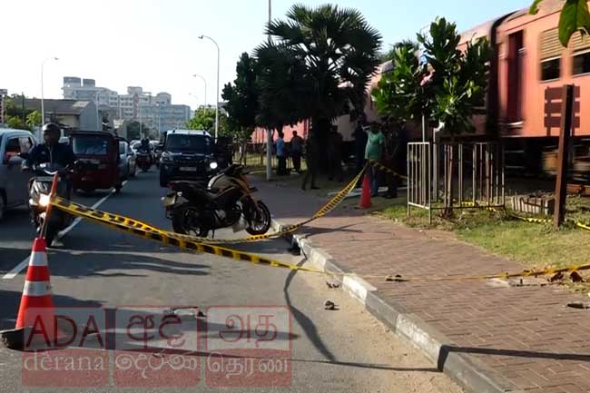 වැල්ලවත්තේ හෝටලයක් ආසන්නයේ වෙඩි තැබීමක්