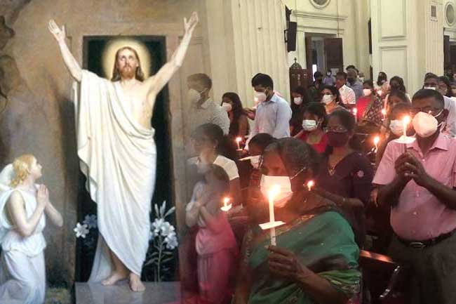 ලොව පුරා කිතුණු බැතිමතුන් පාස්කු දිනය සමරයි