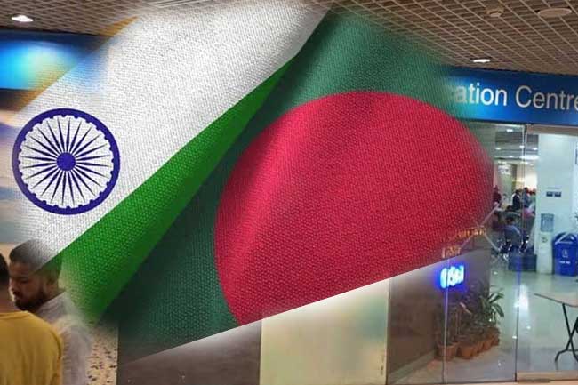 බංග්ලාදේශයේ ඉන්දීය වීසා අයදුම් මධ්‍යස්ථාන වැසෙයි 