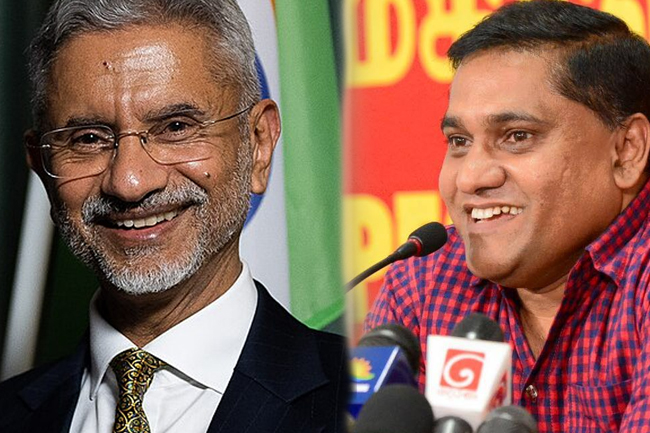 ජෙයිශංකර් විජිතට සුබ පතයි