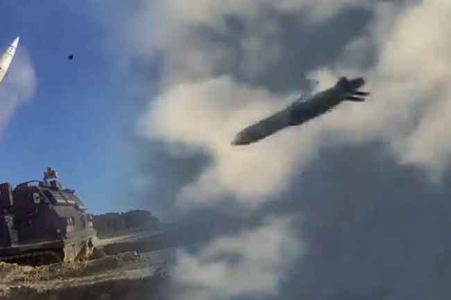 යුක්‍රේනය බ්‍රිතාන්‍ය යේ නිෂ්පාදිත දිගුදුර මිසයිල රුසියාවට එල්ල කරයි