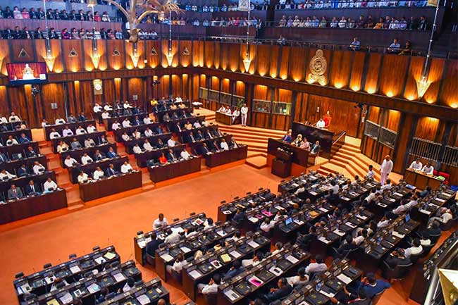 ජනපති ගේ ප්‍රතිපත්ති ප්‍රකාශය පිළිබඳ පාර්ලිමේන්තු විවාදය දින දෙකක්