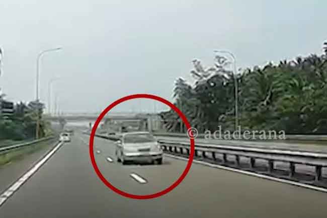 රියදුරා නැති අතරේ අධිවේගයේ ගිය අරුම පුදුම යෑම