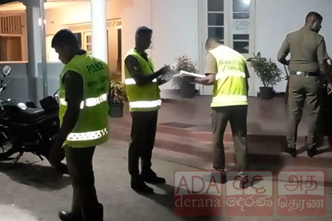 තානායම තුළ දී පොලිස් කොස්තාපල්ට මාරාන්තික ප්‍රහාරයක්