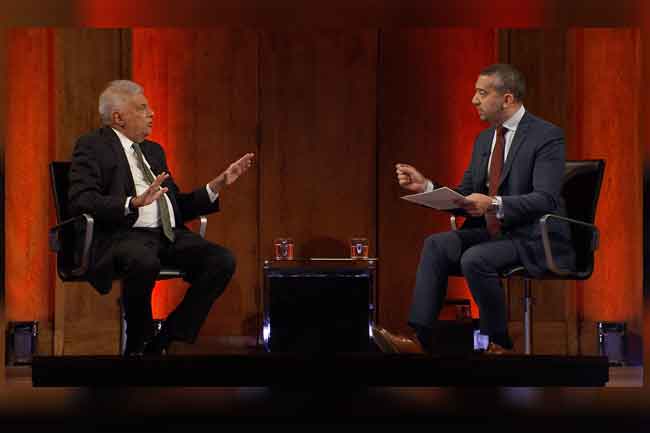 රනිල් එක්වූ අල් ජසීරා සම්මුඛ සාකච්ඡාව උණුසුම් වෙයි