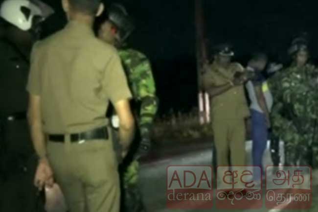 වෙඩිතැබීමේ සිද්ධියකට සම්බන්ධ පුද්ගලයෙක් අත්අඩංගුවට