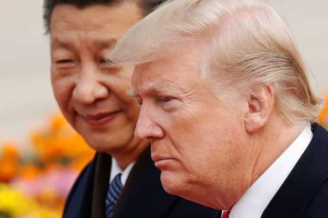 අමෙරිකාව චීනයට පැනවූ තීරුබදු ප්‍රතිශතය සියයට 245ක් කරයි