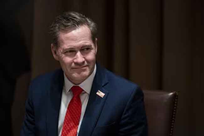 ට්‍රම්ප්ගේ ආරක්ෂක උපදේශක ඉවත් වෙයි ?