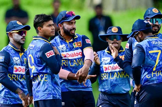 එක්දින ශ්‍රේණිගත කිරීම්වල ශ්‍රී ලංකාව ඉදිරියට