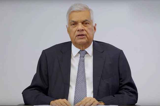 අල්ලස් කොමිසමේ ක්‍රියාව ගැන හිටපු ජනපති රනිල්ගෙන් නිවේදනයක්