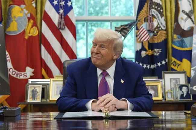 ට්‍රම්ප්ගෙන් යුරෝපා සංගමයට 50ක තීරු බද්දක්