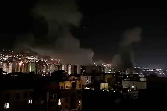 ඊශ්‍රායලයෙන් ඉරානයට ගුවන් ප්‍රහාර මාලාවක්