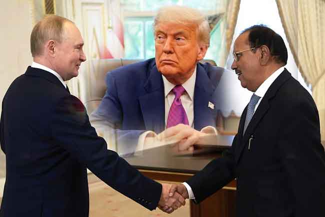 අමෙරිකාව නොතකා, ඉන්දීය ආරක්ෂක උපදේශක රුසියාවට