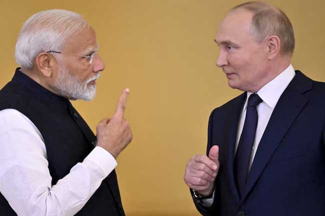 රුසියාවෙන් ඉන්දියාවට සහන