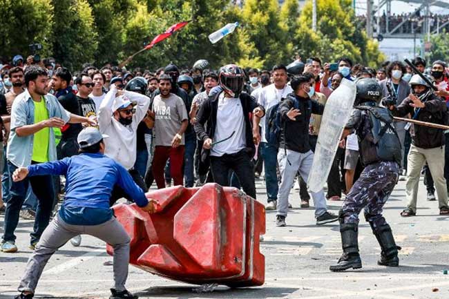 නේපාල ගැටුම්වලින් කිසිදු ශ්‍රී ලාංකිකයෙකුට අනතුරක් නෑ