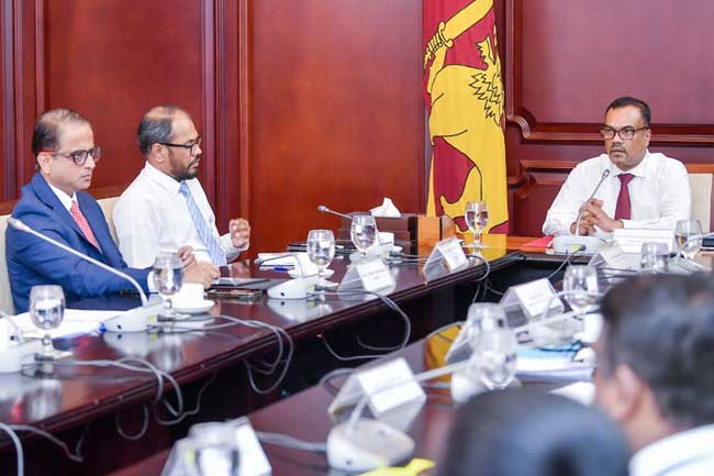 බැංකු ක්ෂේත්‍රය සම්බන්ධයෙන් පූර්ව අයවැය සාකච්ඡාවක්