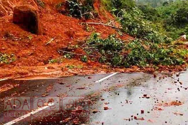 නායයෑම් පූර්ව අනතුරු ඇඟවීමක්