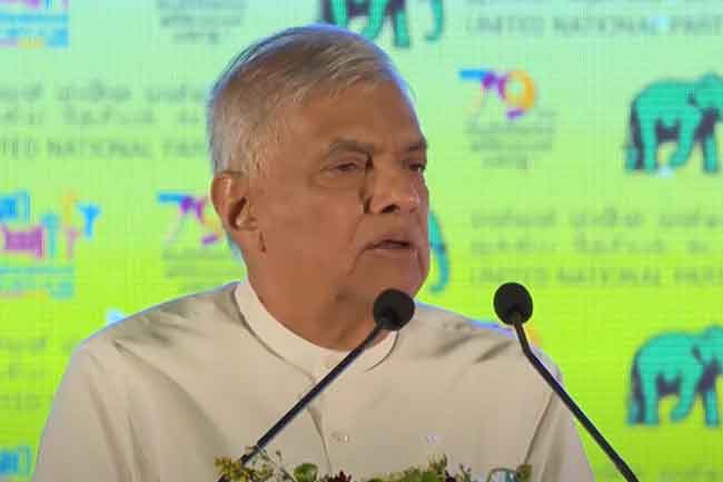 තමන්ව අත්අඩංගුවට ගත් සිදුවීම ගැන හිටපු ජනපති රනිල් කියපු කතාව