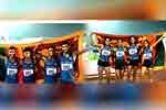 මීටර 4x100 සහාය දිවීම රන් පදක්කම් ශ්‍රී ලංකාවට