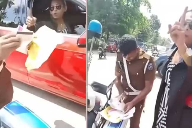 පොලිස් රාජකාරියට බාධාකළ කාන්තාව රිමාන්ඩ්